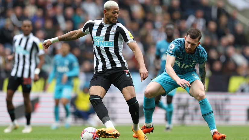 Joelinton and Pierre-Emile Hojbjerg (©Getty Images)