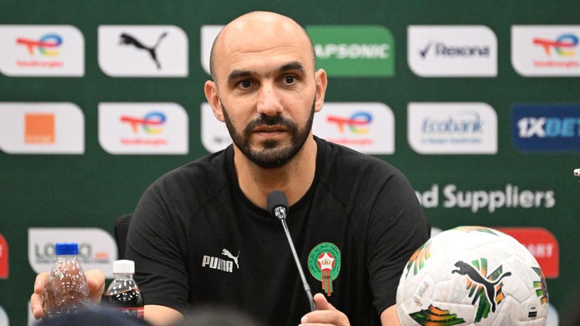 Walid Regragui ©Photo by Sia KAMBOU / AFP