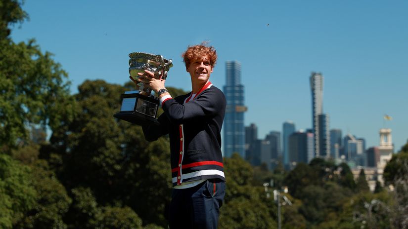 Jannik Sinner (©Getty Images)