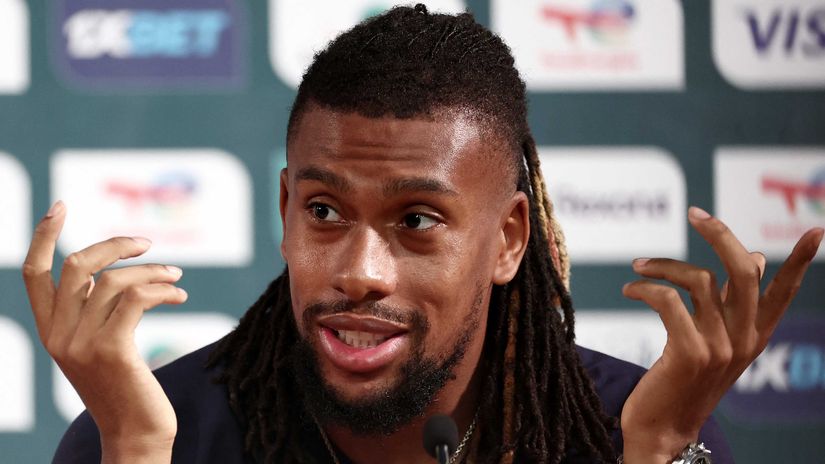 Alex Iwobi  (Photo by FRANCK FIFE / AFP)