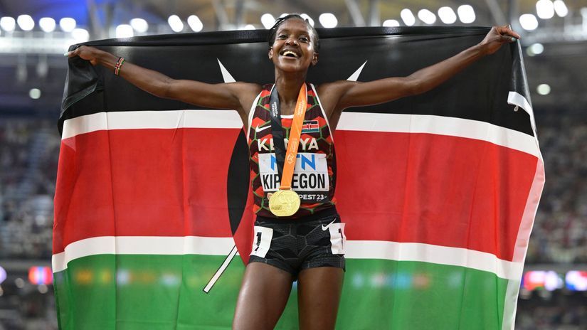 Faith Kipyegon ©AFP