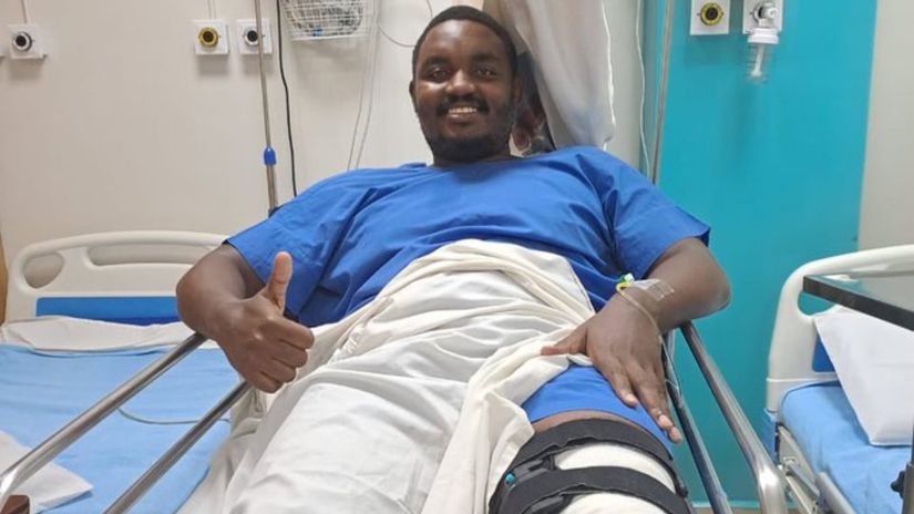 Nondies prop Charles Ndirangu set to be sidelined for long after undergoing knee surgery