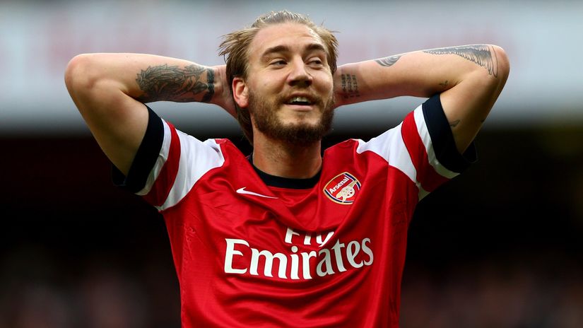 Chaotic life of Lord Bendtner - he fell out with dad after getting 2,500% pay rise at Arsenal