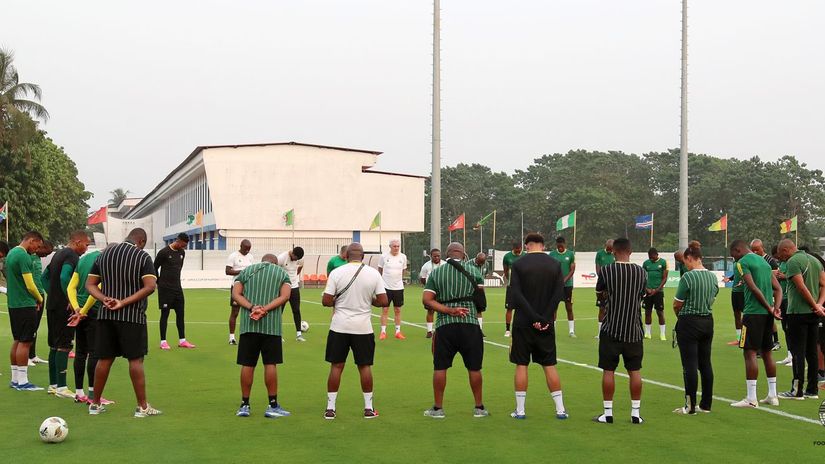 South Africa in training © Bafana Bafana