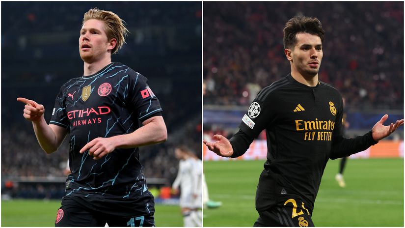 Kevin De Bruyne & Brahim Diaz (©Getty Images)