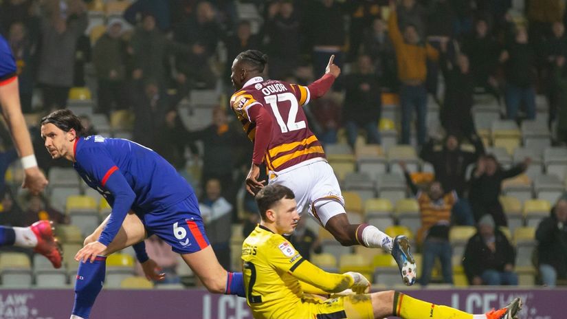 Stars Abroad: Oduor nets in Bradford rout as Harper clocks full minutes in League One