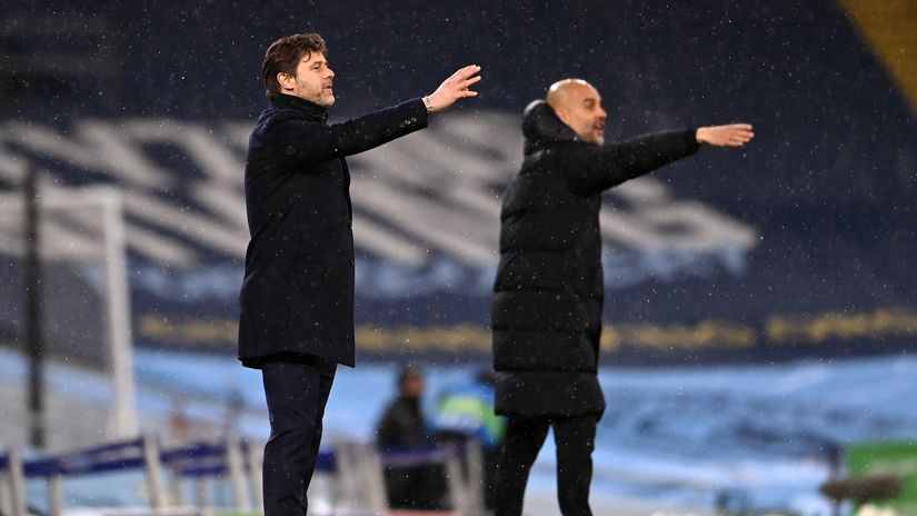 Pochettino vs Guardiola (©Getty Images)