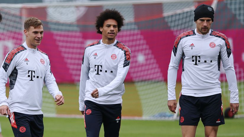Big earners: Kimmich, Sane and Goretzka (©Getty Images)