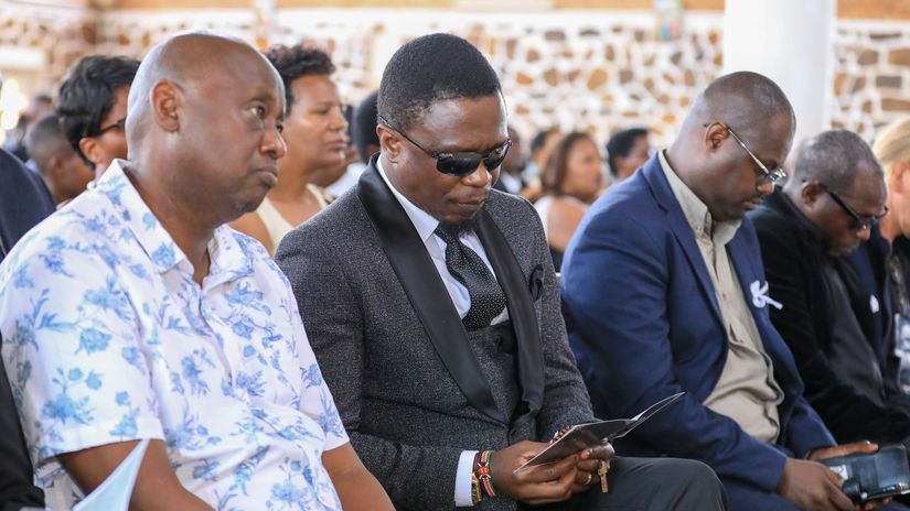 Ababu Namwamba pledges generous donation at coach Hakizimana's emotional send-off