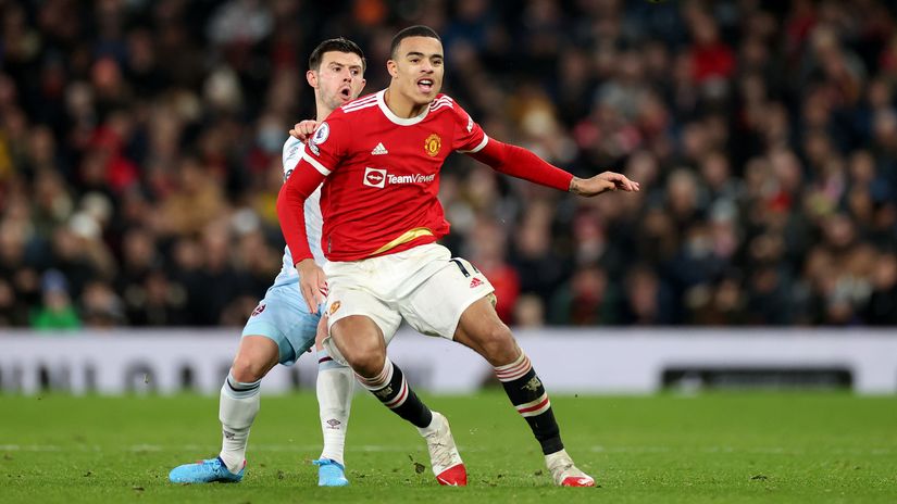 Mason Greenwood during his Man Utd days (©Naomi Baker/Getty Images)