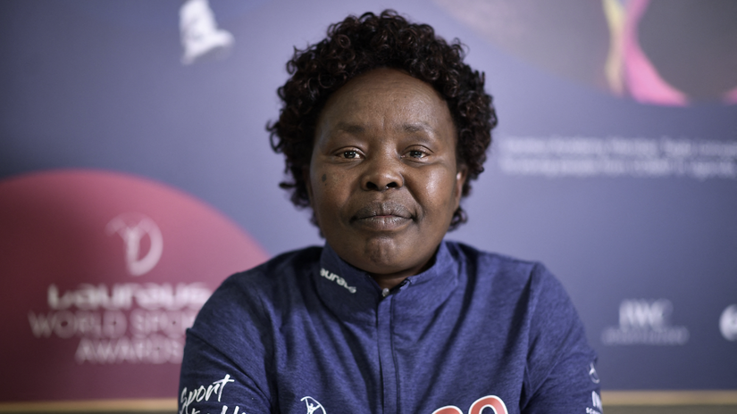 Tegla Loroupe © Alliance/AFP / GES-Sportfoto / Alexander Scheuber