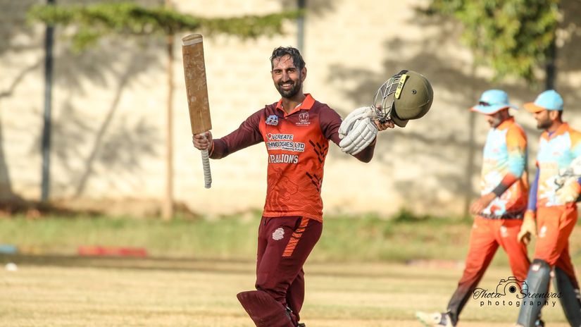 Irfan Karim of Stray Lions during a past match ©Thota Sreevinas Photography