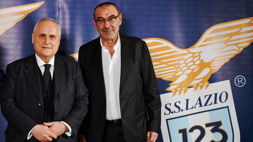 High tension at Lazio! Sarri blames the board, and the president replies angrily