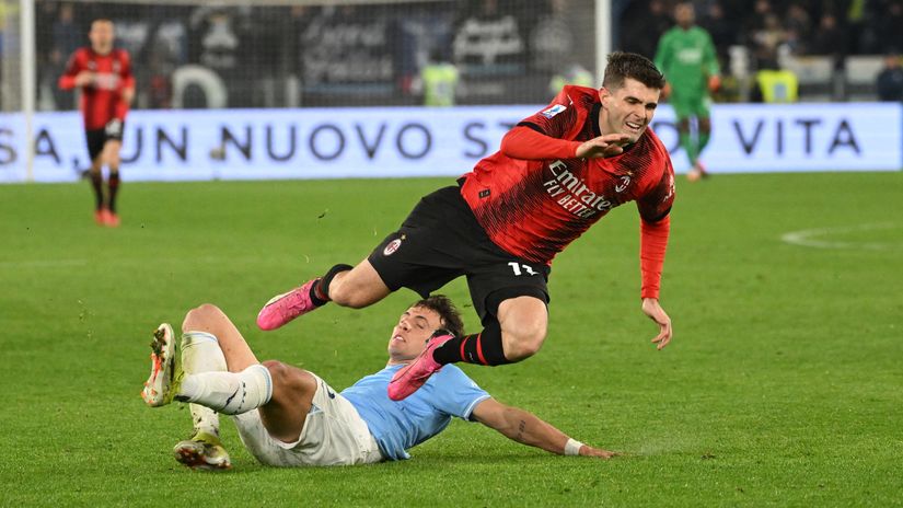 Bad blood ran at Stadio Olimpico in Rome (©AFP)