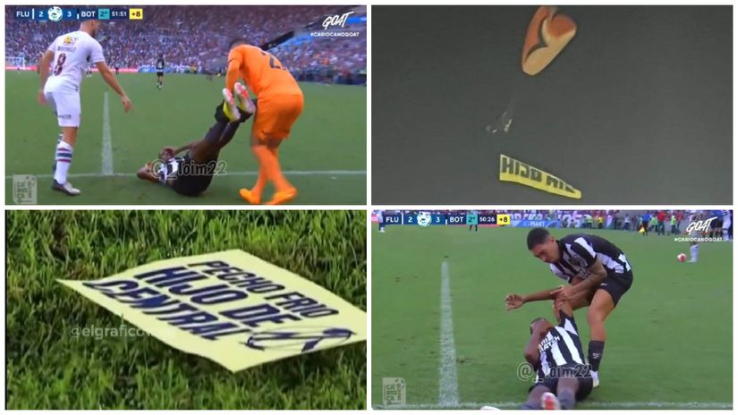 There's no better trolling than in South America (©TearsatBombonera/TheyThinkKits/TW) 