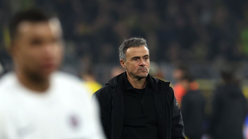 Passive-agressive Enrique left the conference furious over constant Mbappe-related questions