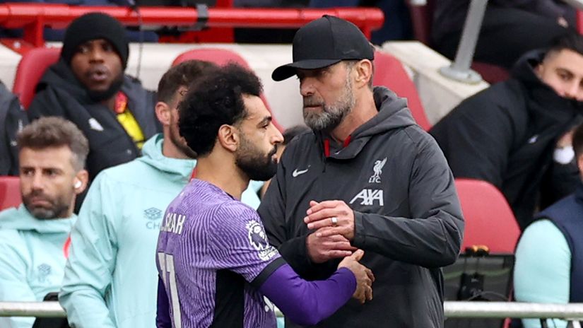 Salah & Klopp (©Getty Images)