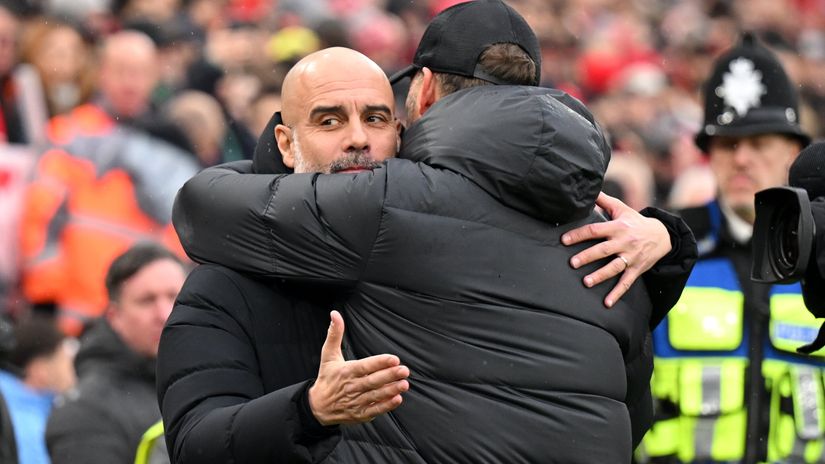 We'll miss it so much... the last hug (©Getty images sport)