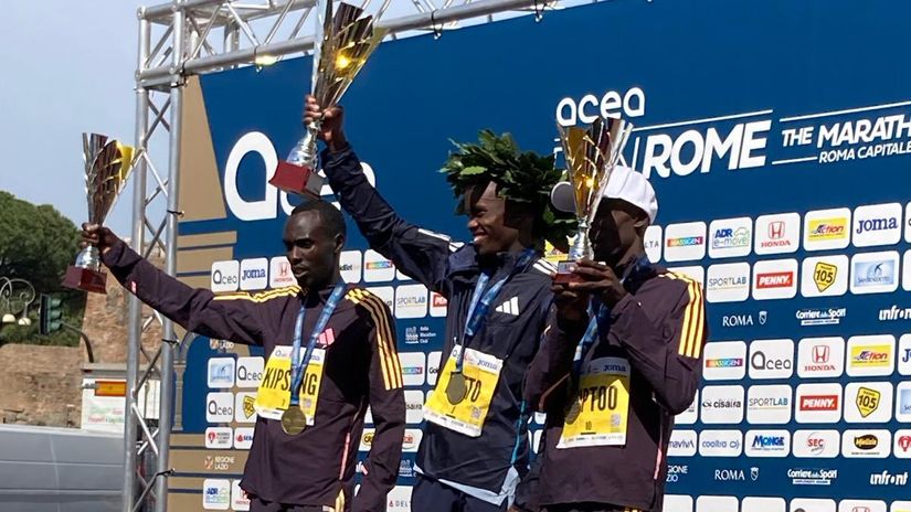 Kenya dominates as Ruto leads clean-sweep at Rome Marathon
