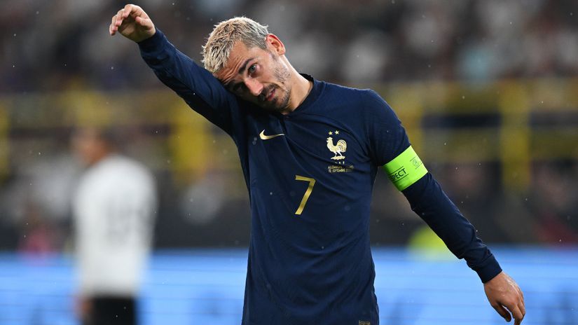 Antoine Griezmann as a French captain (©Stuart Franklin/Getty Images)