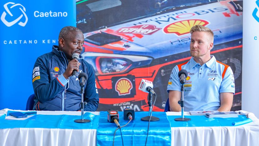 Ken Ouko - Caetano Kenya, Sales and Marketing Director and Esapekka Lappi©361 Degrees Solutions