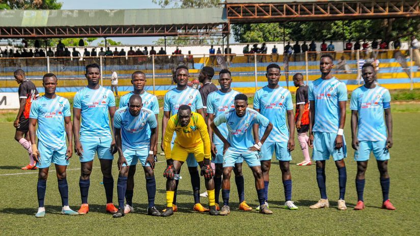 Kisumu All Stars squad © Innocent Oleche Otieno