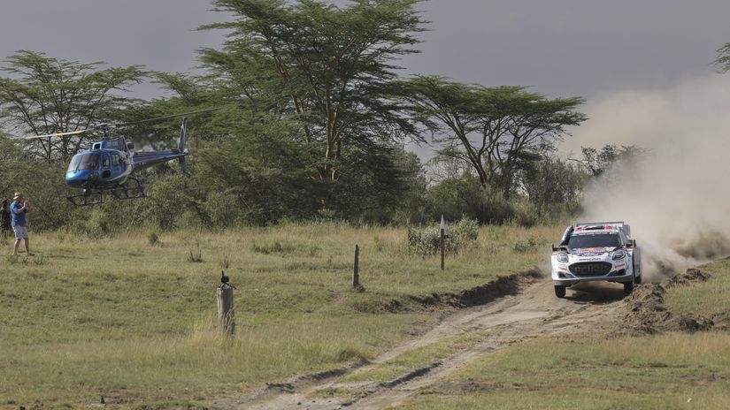 Kalle Rovanpera seals Safari Rally in a Toyota 1-2