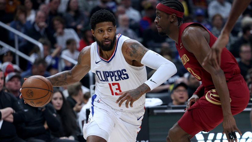 In the Clippers sea of veteran stars Paul George is a superstar!