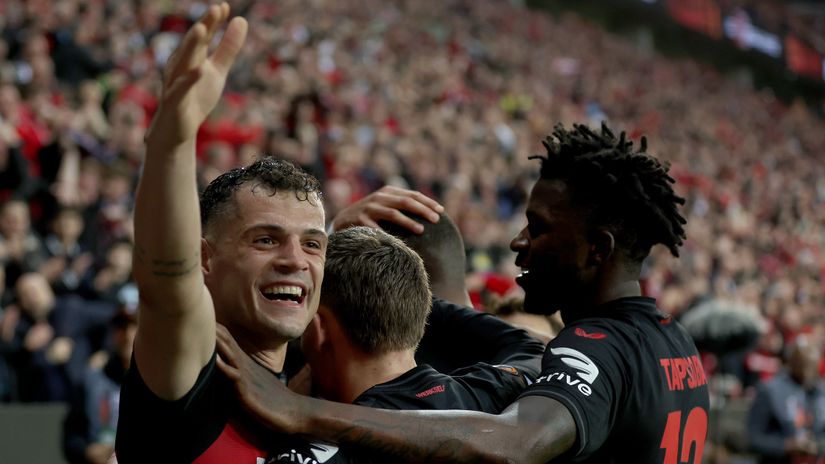 Xhaka and the boys will probably celebrate today, too (©Lars Baron/Getty Images)