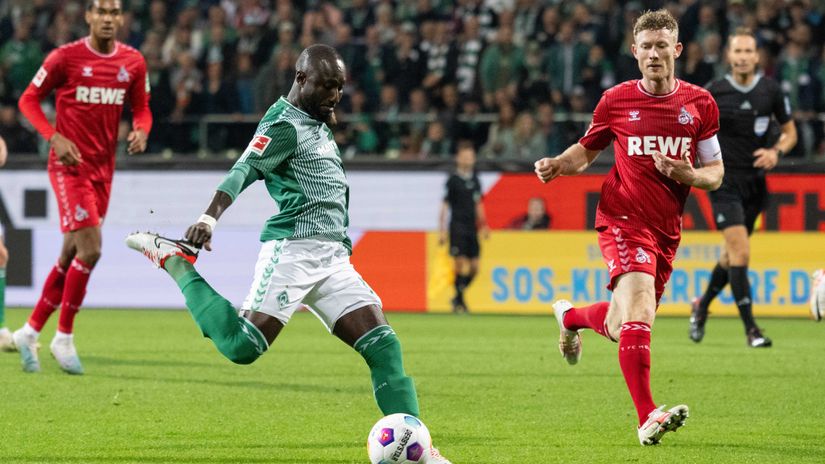 Keita in action for Werder Bremen (©David Hecker/Getty Images)