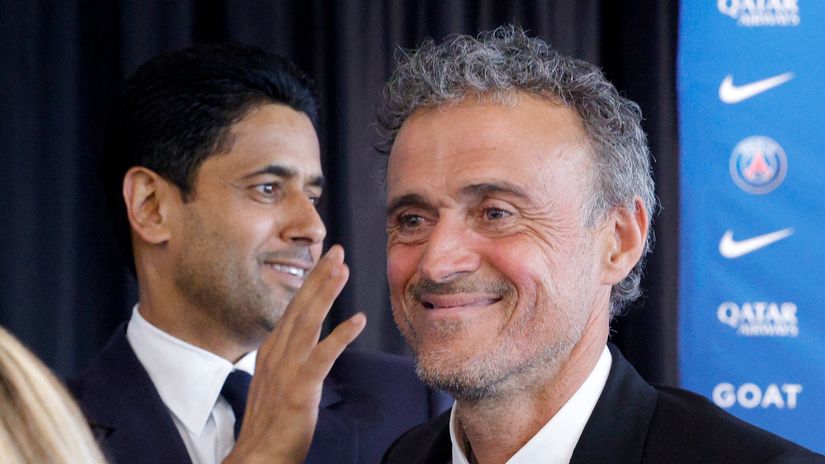 Enrique: We would have won without the red card, Al Khelaifi: The best coach in the world!