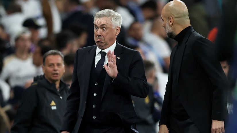 And then he raised the eyebrow... Carletto's got what it takes to make Pep suffer