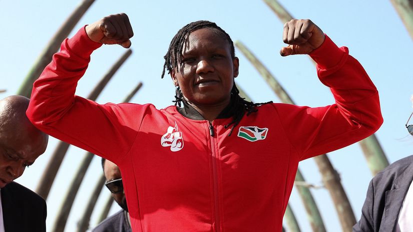 Elizabeth Andiego © Boxing Federation of Kenya