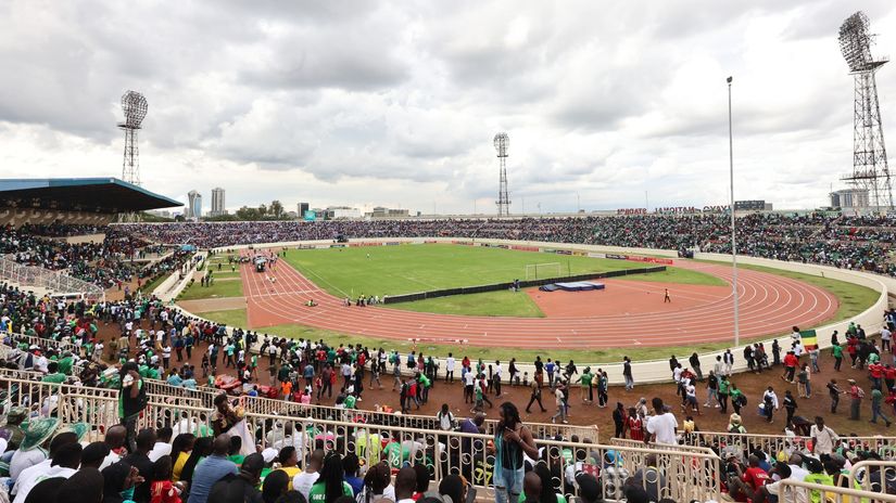 Fans at Nyayo National Stadium © Kelly Ayodi/Sportpicha