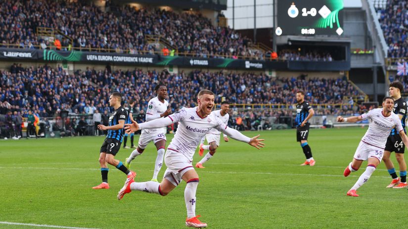 Beltran after converting the crucial penalty (©Getty Images)