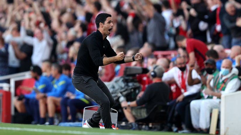 Arteta's temper could make him miss the most important match of the season
