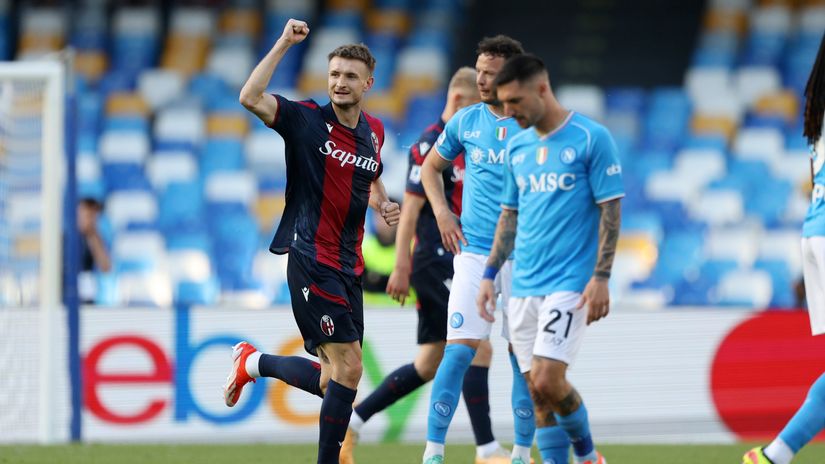 Fallen champions brought down by the league's biggest hit