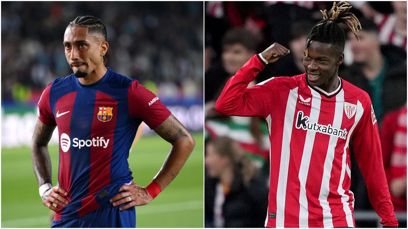 Barca's transfer window plan: Sell Raphinha, buy Nico Williams