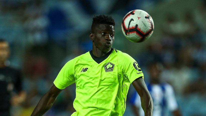 Edgar Ie playing for Lille in 2018 (©Getty Images)