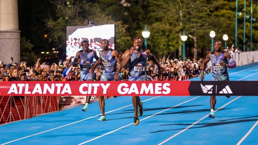 Omanyala takes on Simbine in return to Atlanta