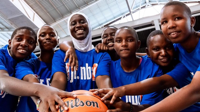 NBA Africa and Safaricom announce youth basketball development collaboration