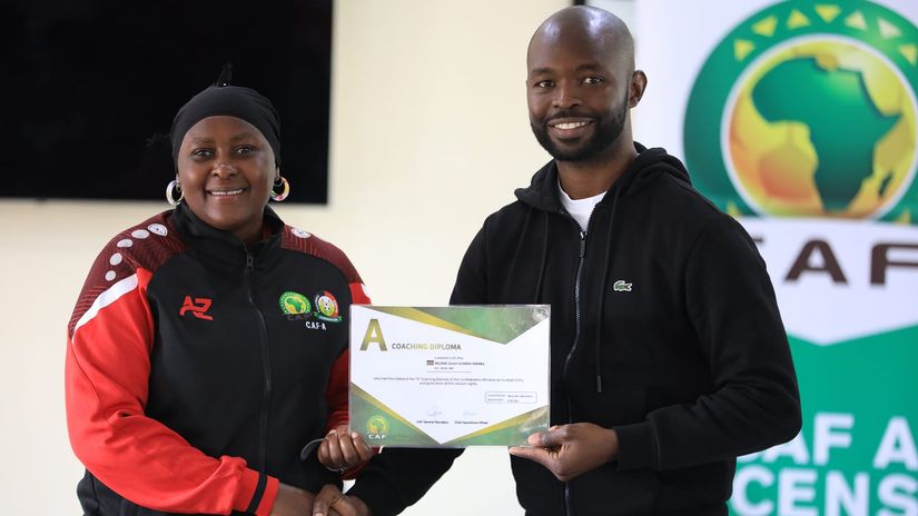 Kenya Police Bullets Coach Odemba among coaches graduated with CAF A badges
