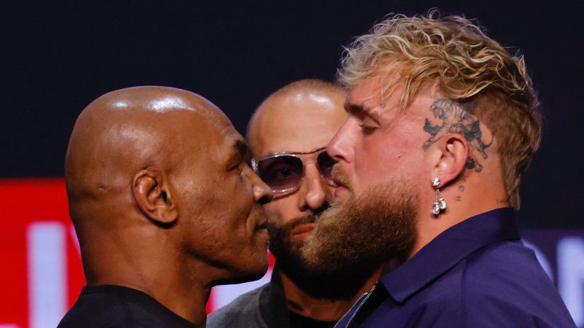 Tyson vs Paul (©Getty Images)