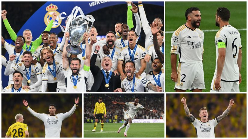 UCL: The King is back on his throne! Real Madrid win their 15th European title!