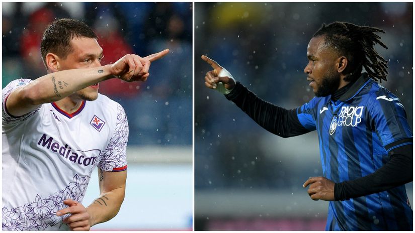 Belotti and Lookman netted in the last game of the Serie A season (©Gallo images)