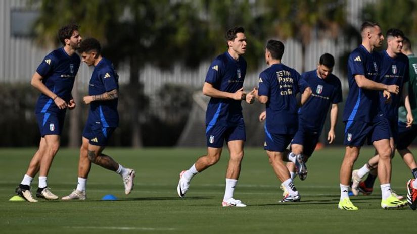 The Italians in training session(©Claudio Villa/Getty Images)