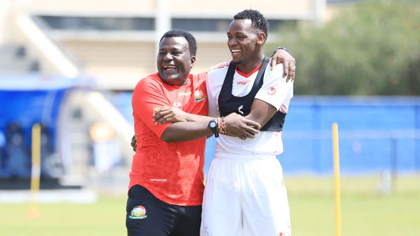 Ken Odhiambo and Alphonse Omija © SportPicha / Mozart Sport