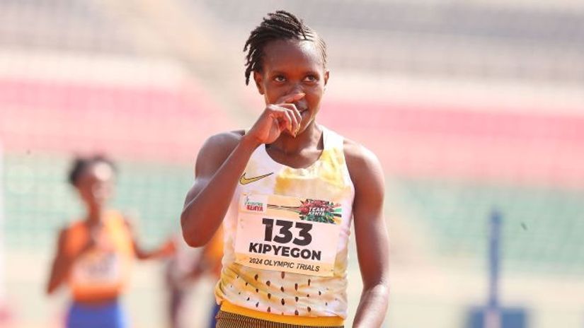 Kipyegon to warm for Olympics in the Paris Diamond League