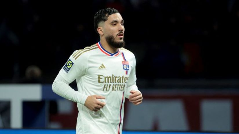 Rayan Cherki representing Lyon (©AFP)