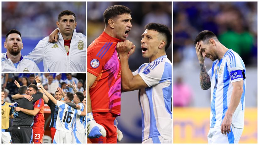 The story of the Argentina vs Ecuador tie in a few pics (©Getty images sport)